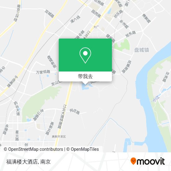 福满楼大酒店地图