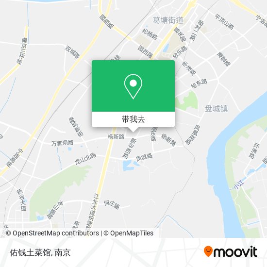 佑钱土菜馆地图