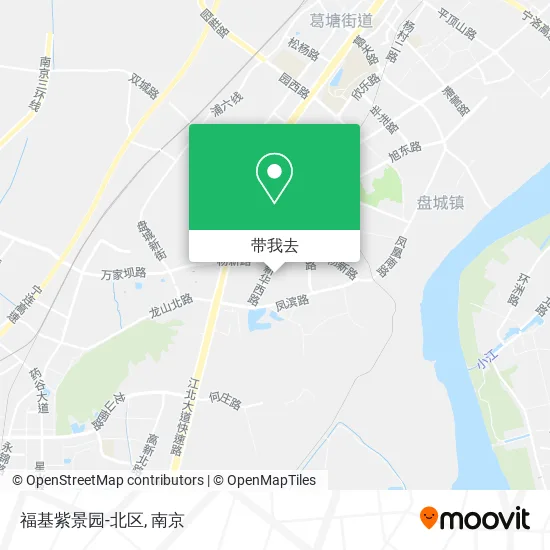 福基紫景园-北区地图