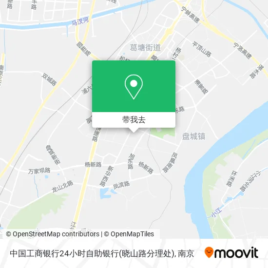 中国工商银行24小时自助银行(晓山路分理处)地图