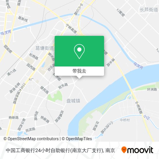 中国工商银行24小时自助银行(南京大厂支行)地图
