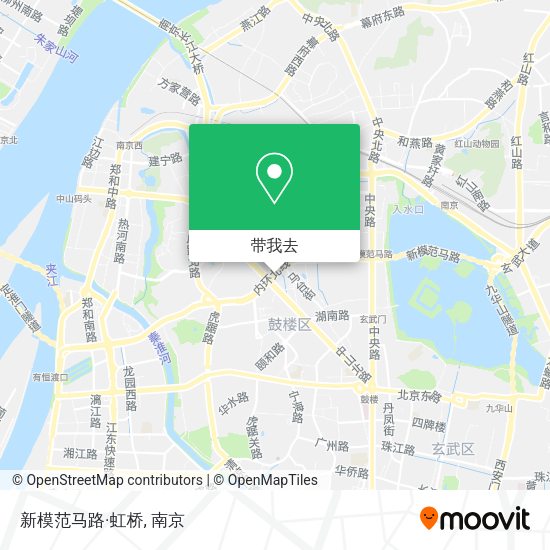新模范马路·虹桥地图