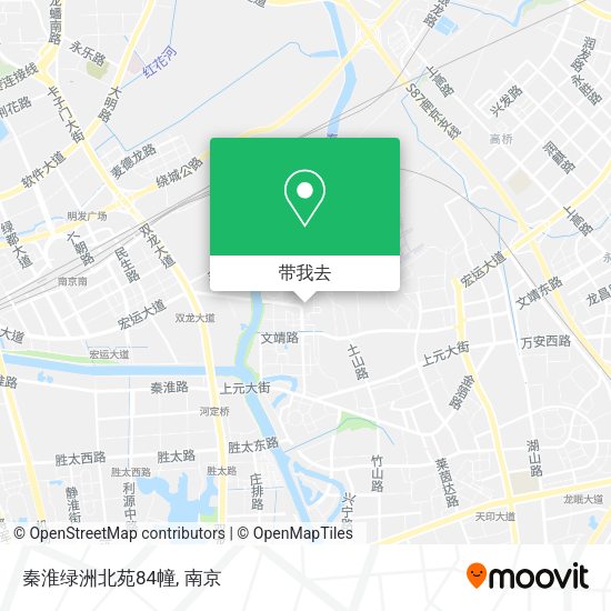 秦淮绿洲北苑84幢地图