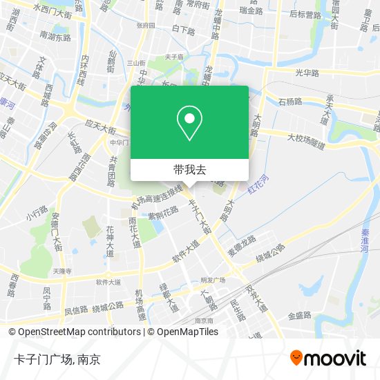 卡子门广场地图
