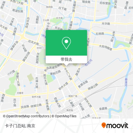 卡子门总站地图