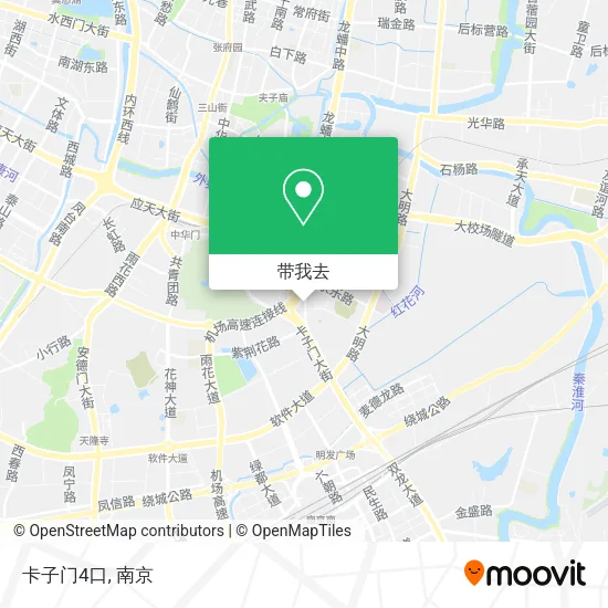 卡子门4口地图