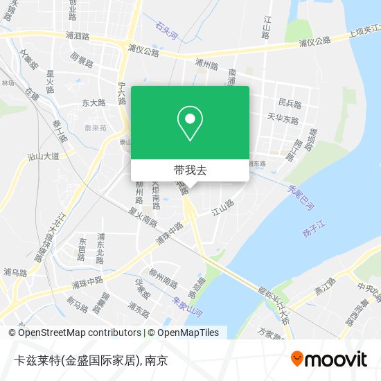 卡兹莱特(金盛国际家居)地图