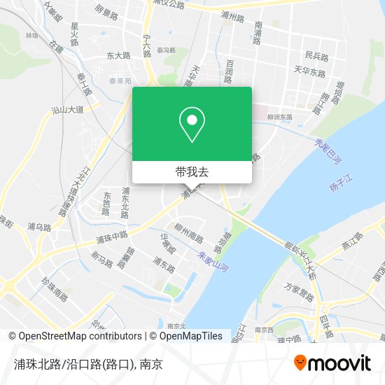 浦珠北路/沿口路(路口)地图