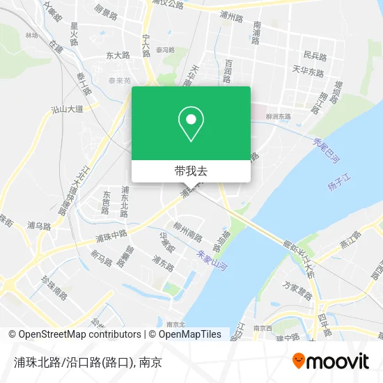 浦珠北路/沿口路(路口)地图