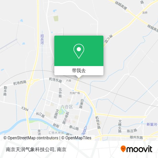 南京天润气象科技公司地图