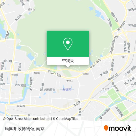 民国邮政博物馆地图
