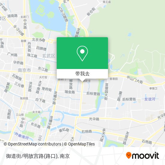 御道街/明故宫路(路口)地图