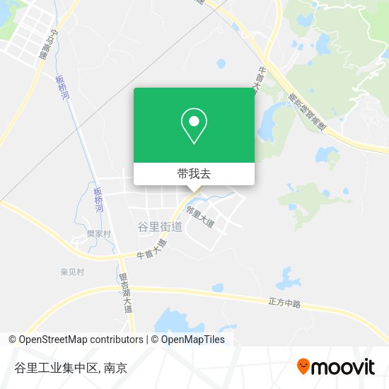 谷里工业集中区地图