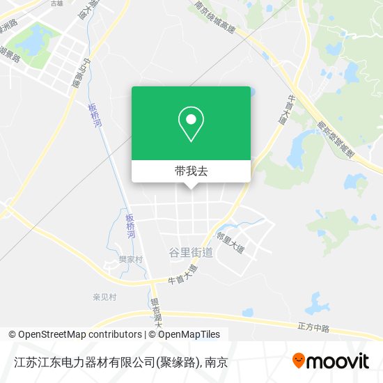江苏江东电力器材有限公司(聚缘路)地图