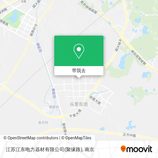 江苏江东电力器材有限公司(聚缘路)地图