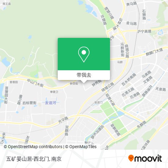 五矿晏山居-西北门地图