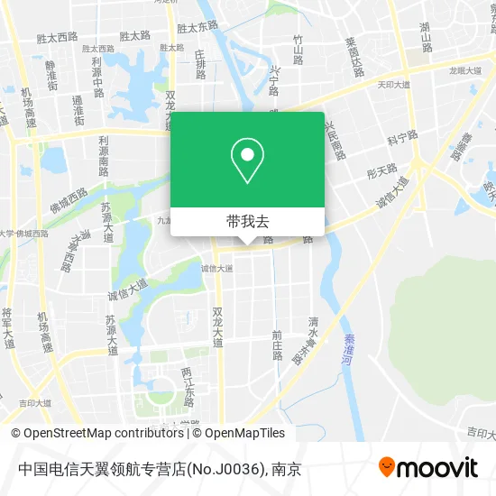 中国电信天翼领航专营店(No.J0036)地图