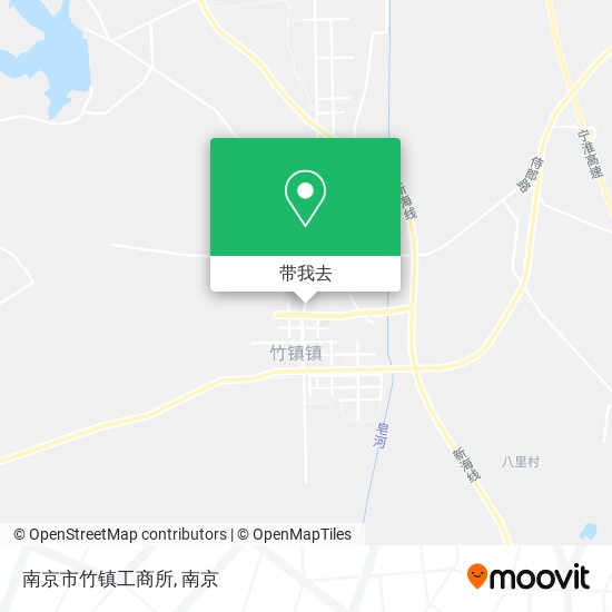 南京市竹镇工商所地图