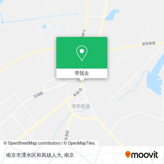 南京市溧水区和凤镇人大地图