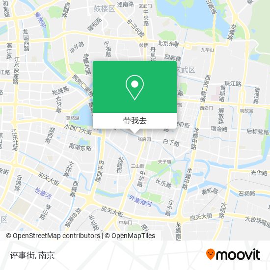 评事街地图