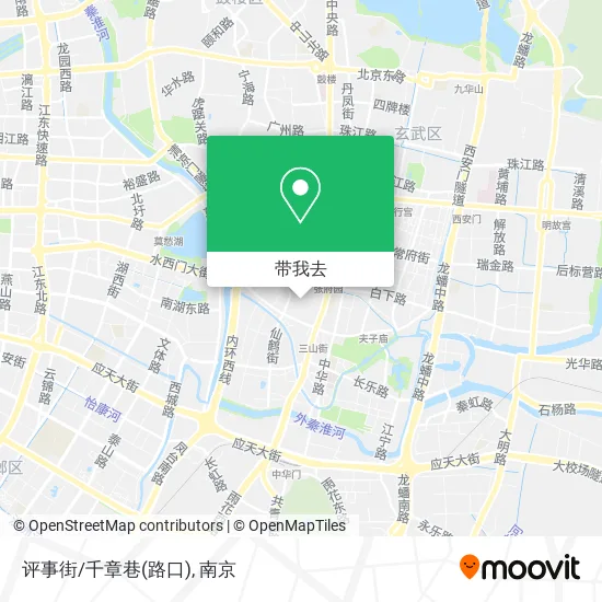评事街/千章巷(路口)地图