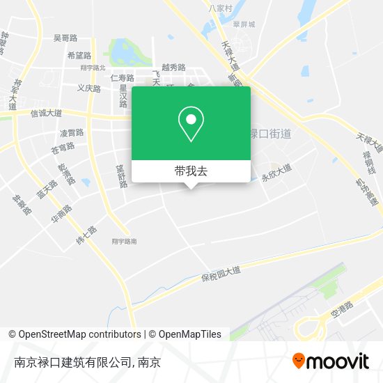 南京禄口建筑有限公司地图