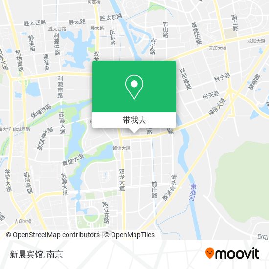 新晨宾馆地图