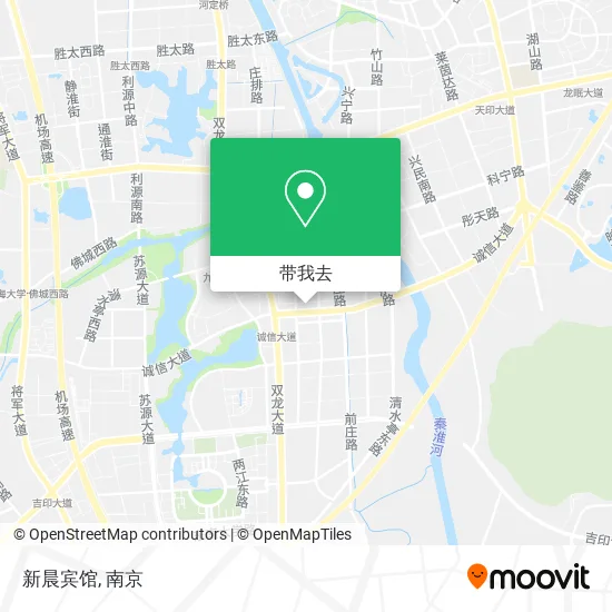 新晨宾馆地图