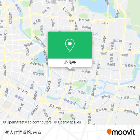 蜀人作酒道馆地图