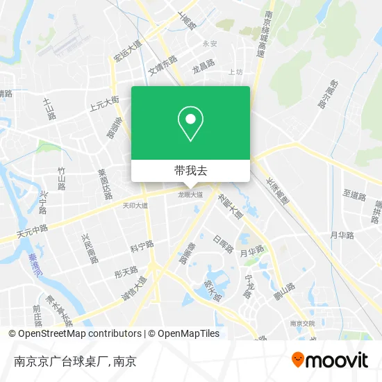 南京京广台球桌厂地图