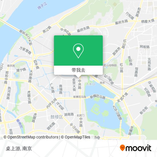 桌上游地图