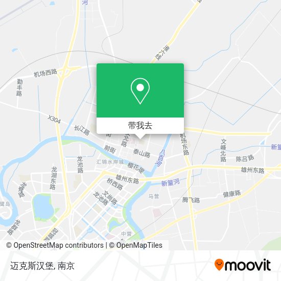迈克斯汉堡地图