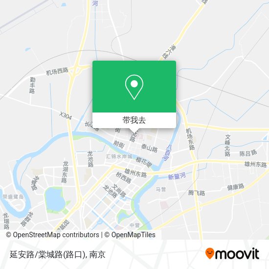 延安路/棠城路(路口)地图