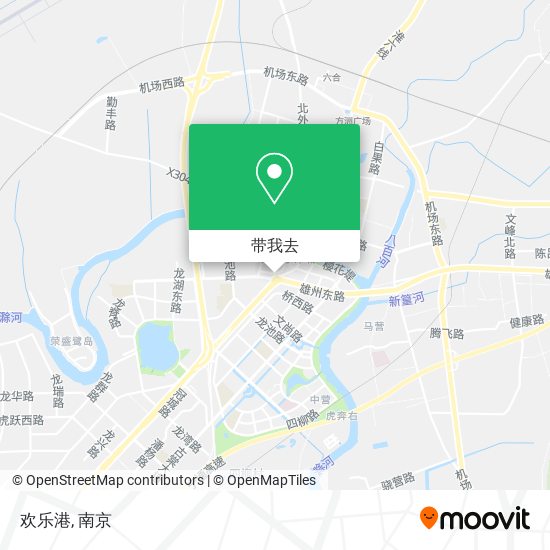欢乐港地图
