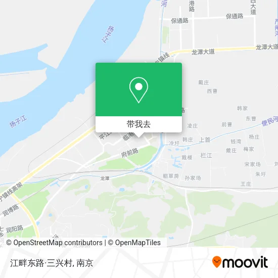 江畔东路·三兴村地图