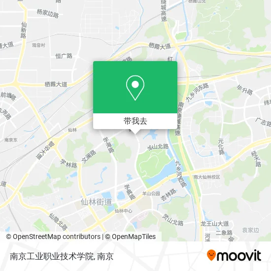 南京工业职业技术学院地图