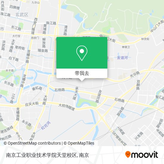 南京工业职业技术学院天堂校区地图