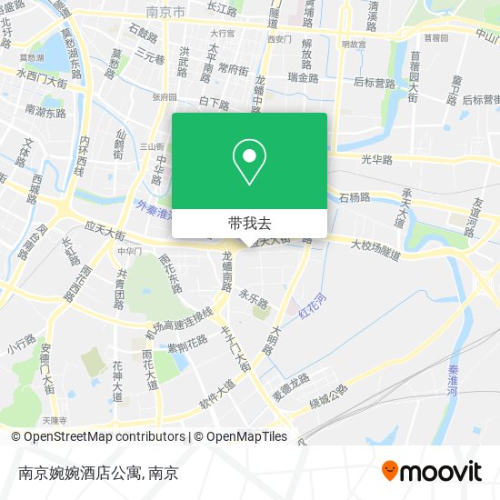 南京婉婉酒店公寓地图