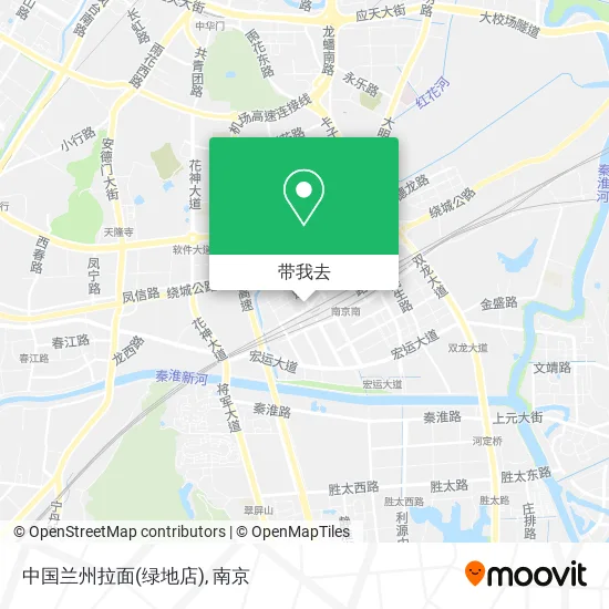 中国兰州拉面(绿地店)地图