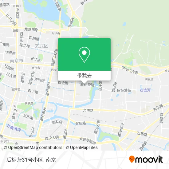 后标营31号小区地图