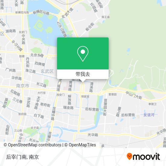 后宰门南地图