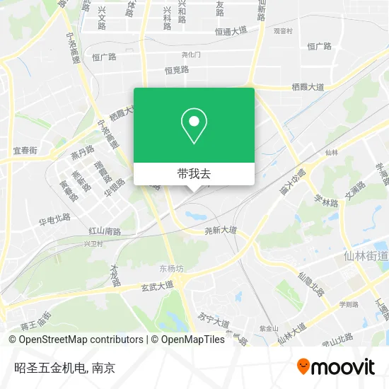 昭圣五金机电地图