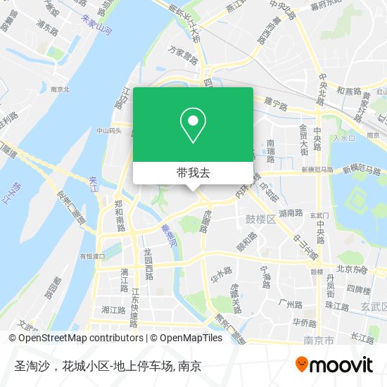 圣淘沙，花城小区-地上停车场地图