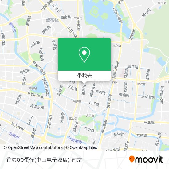 香港QQ蛋仔(中山电子城店)地图