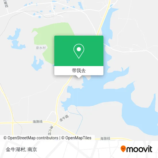 金牛湖村地图