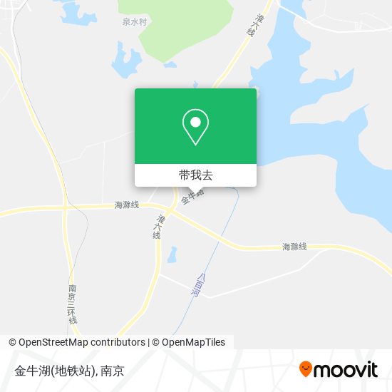 金牛湖(地铁站)地图
