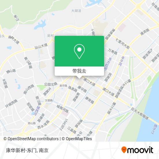 康华新村-东门地图