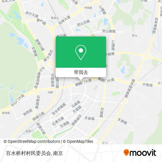 百水桥村村民委员会地图