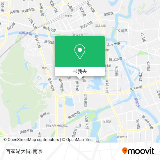 百家湖大街地图