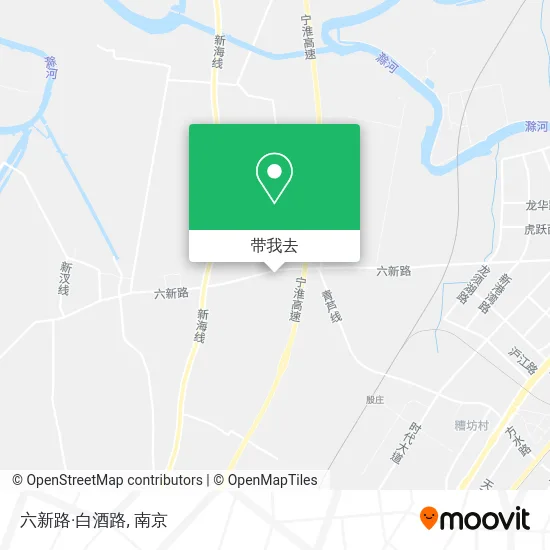 六新路·白酒路地图